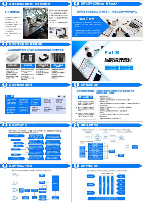 驾驭品牌力量 商务蓝色版企业品牌管理培训指南